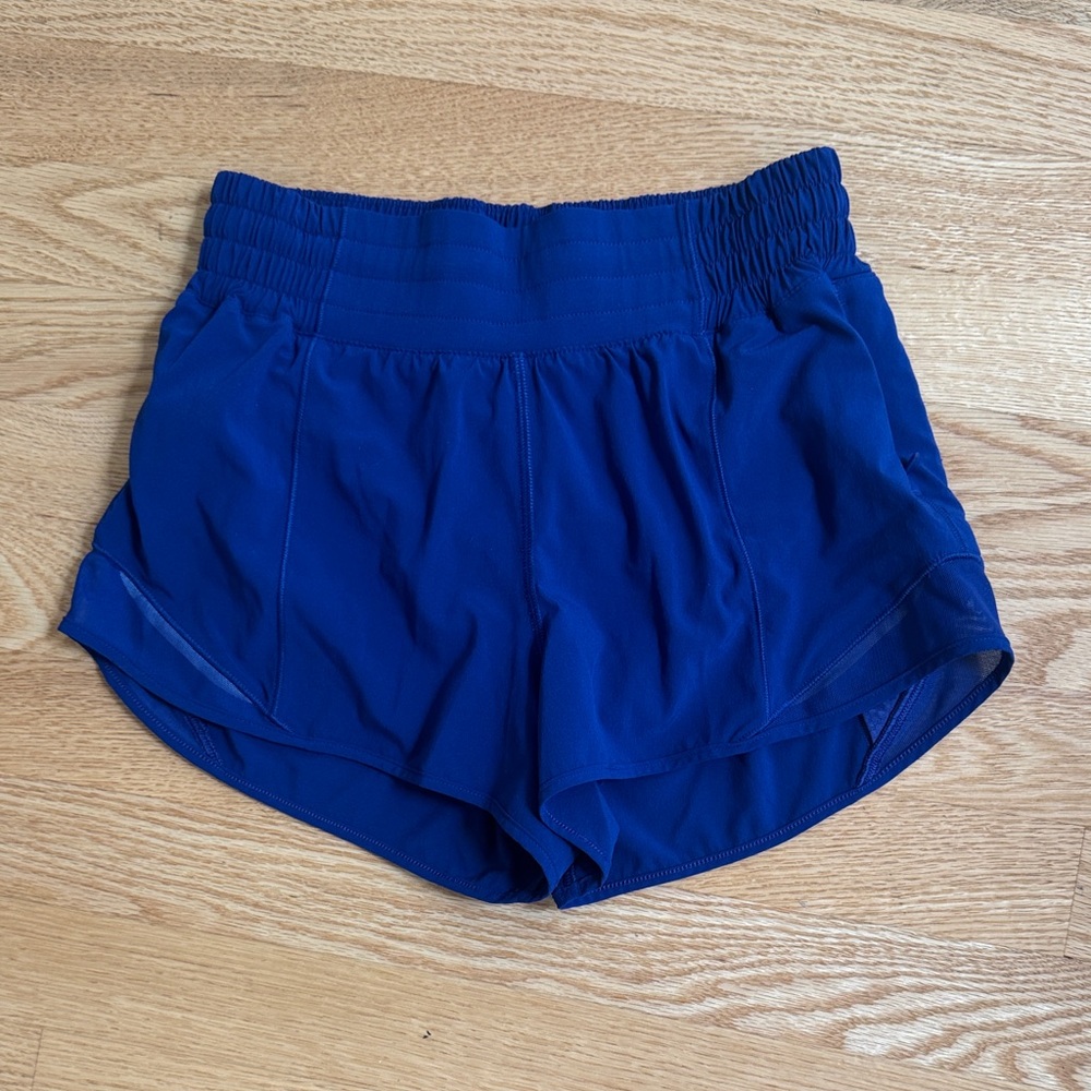 lululemon athletica Women's Deep Blue Running Shorts